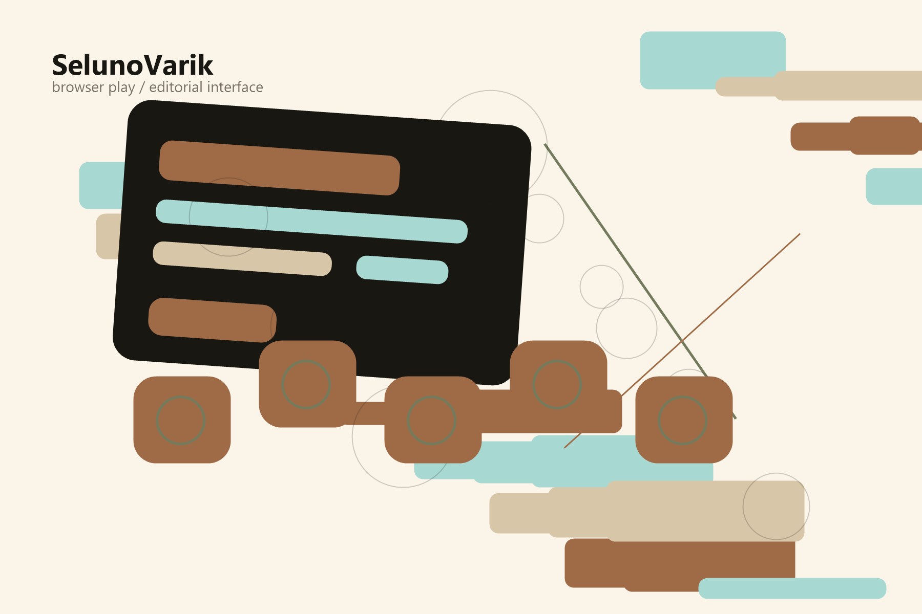 SelunoVarik community hub with layered discussion spaces
